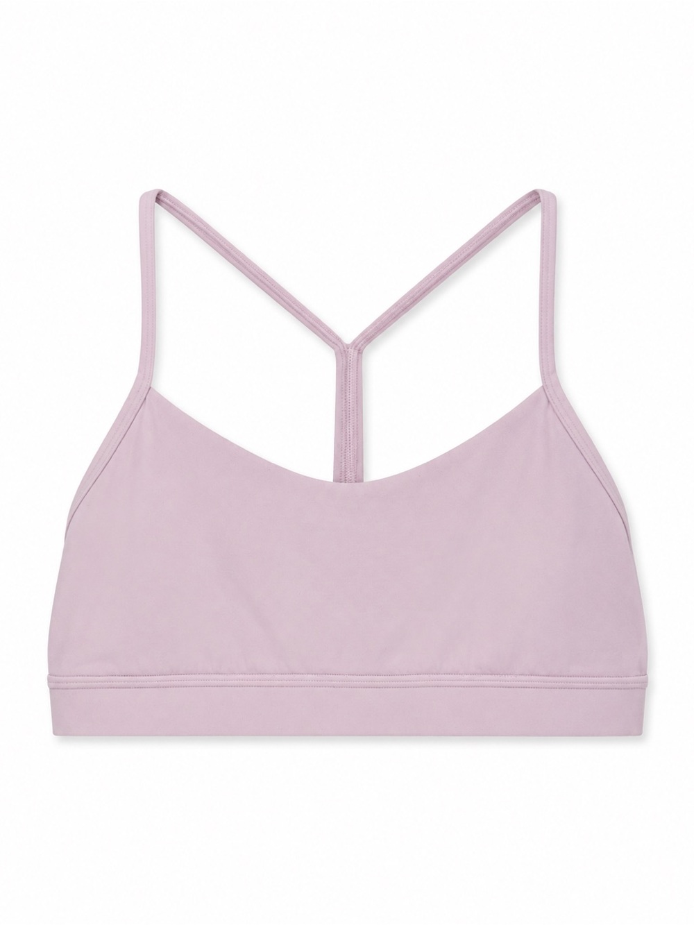 Lululemon Flow Y Nulu Bra 10 Strawberry Milkshake Pink Athleisure Workout Yoga